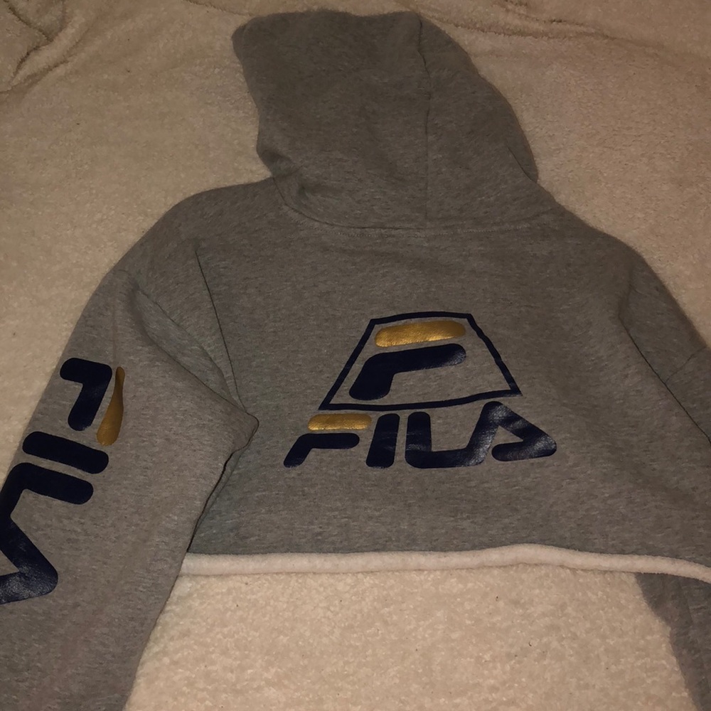 Crop top hoodie